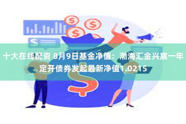 十大在线配资 8月9日基金净值：渤海汇金兴宸一年定开债券发起最新净值1.0215